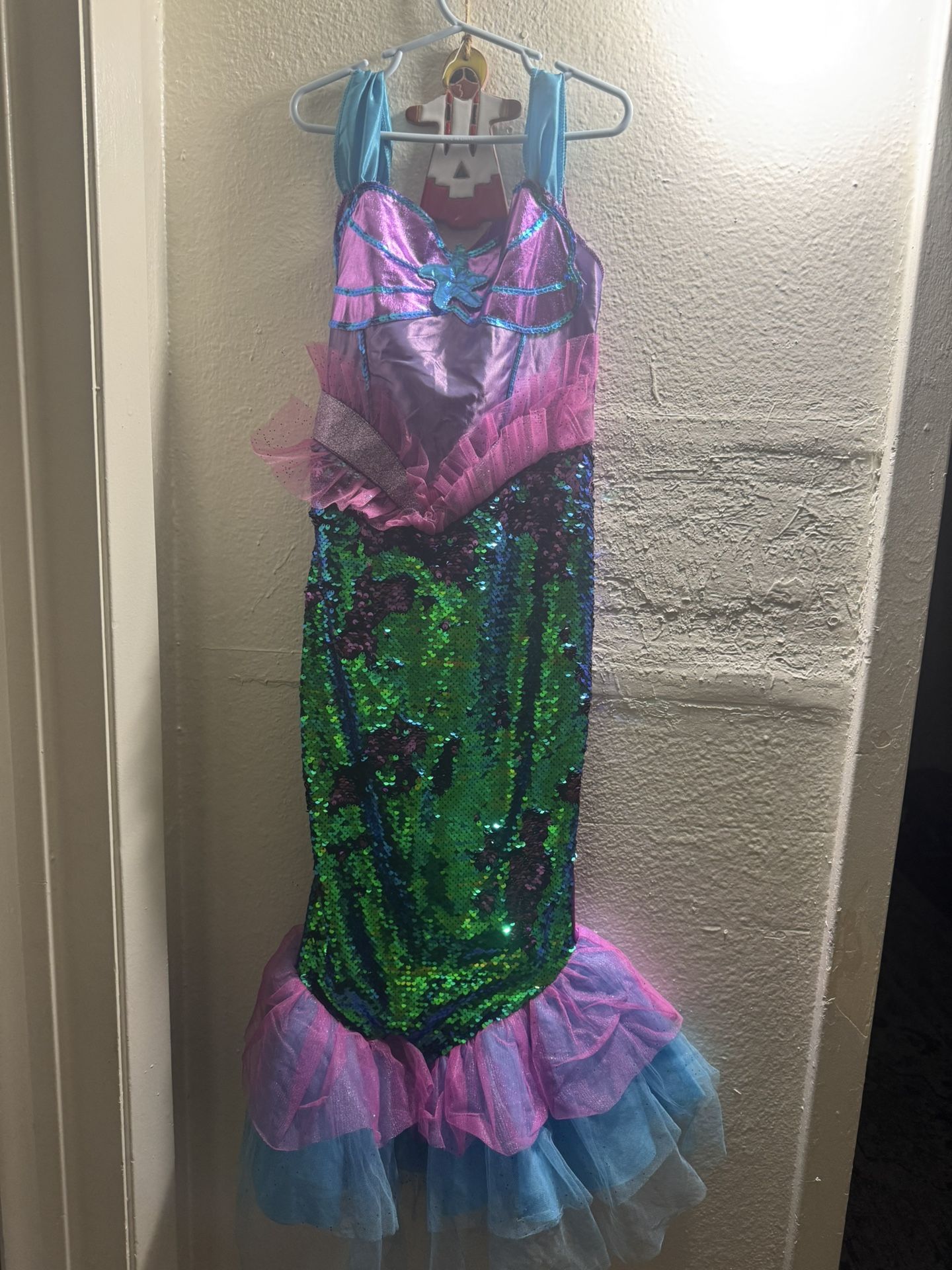 Mermaid Dress for Girls Age 7-9