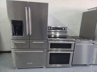 Kitchenaid  stainless steel appliances