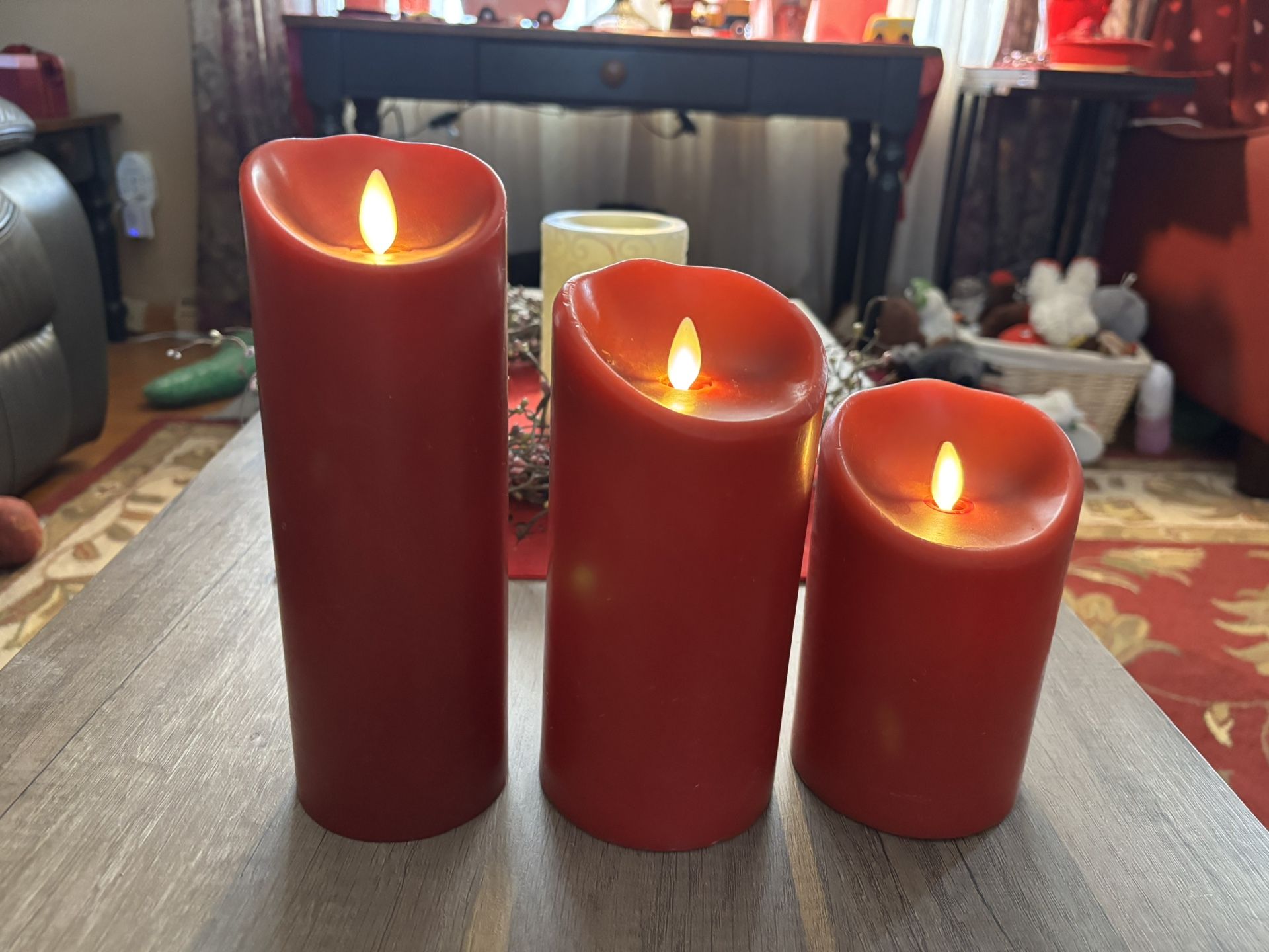 Luminara Flameless Candles (3) Pc Set