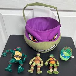 Teenage Mutant Ninja Turtle Toy Plush Basket just $8 for all 