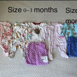 Baby Girl Pijamas 