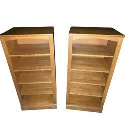 Ethan Allen, solid wood shelves