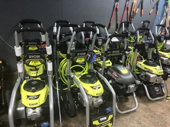 RYOBI gas pressure washers