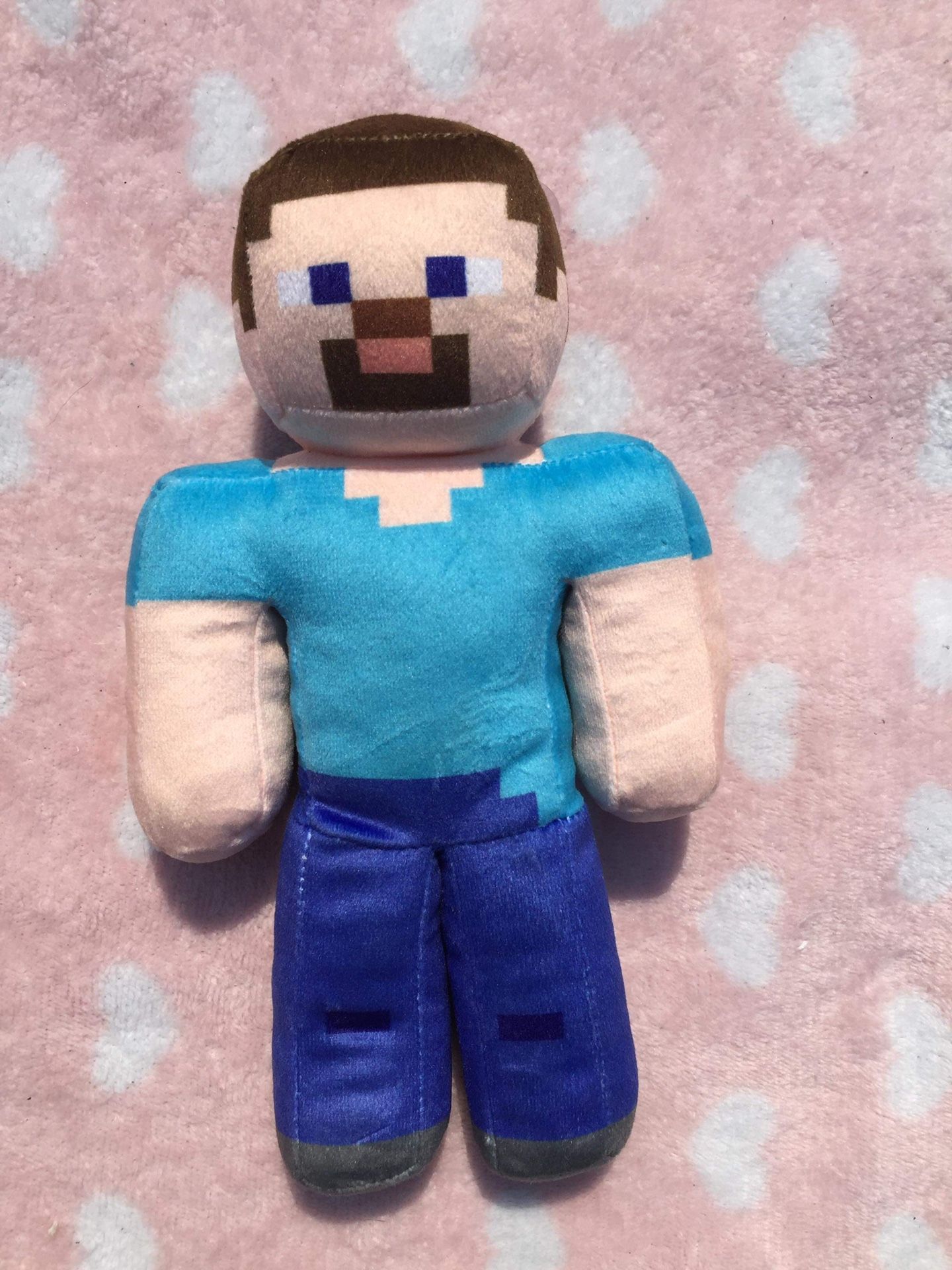 Minecraft Steve Plush Toy Factory 9" Stuffed Doll Figure Mojang Video Game