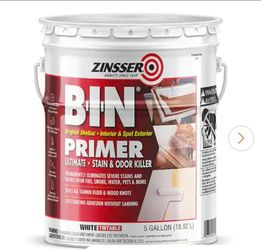 Zinsser B-I-N Shellac Primer 5 Gallon $260