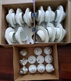 11 Canned Light inserts with Bulbs