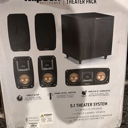 Klipsch Reference Theater Pack 5.1 Surround Sound System 