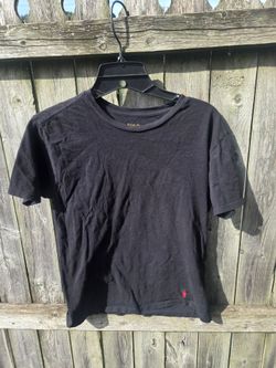 Polo Ralph Lauren kids Black Crew Neck T-Shirt