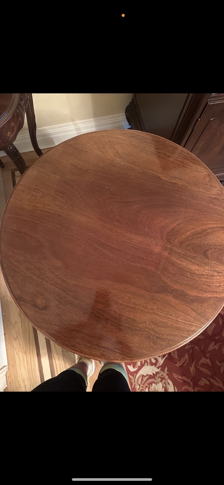 Beautiful Small Table From Wood In Perfect Condition. 