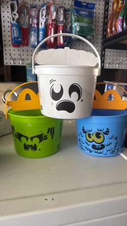 McDonald’s Halloween buckets