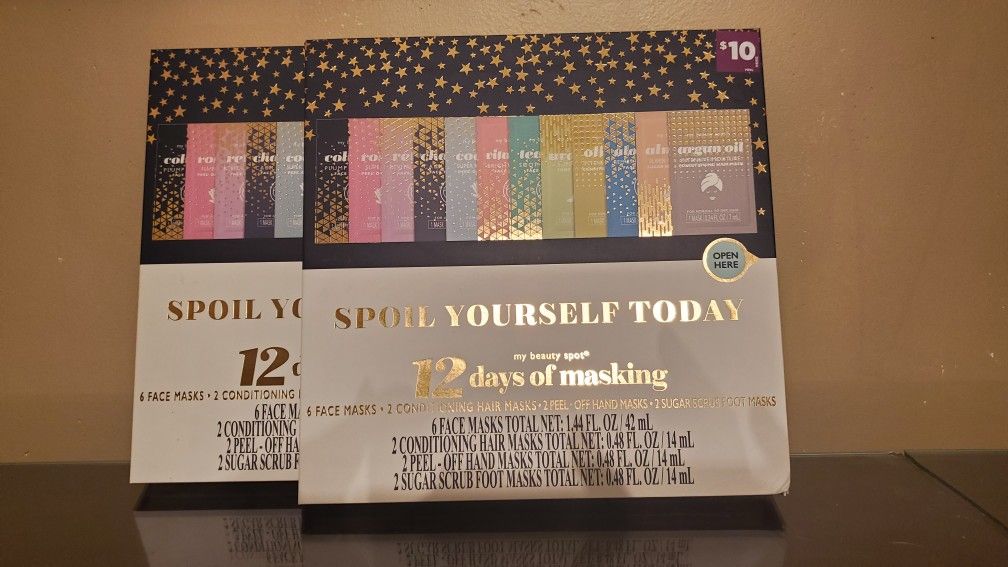 Two NEW My Beauty Spot Face and Hand Mask Set