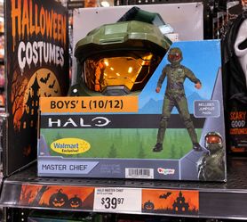 Halo Master Chief Costume Boys Large 10-12