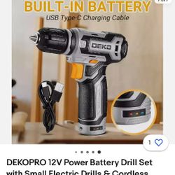 New Power Drill Set