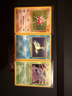 Pokemon Cards - Vintage Holos Set