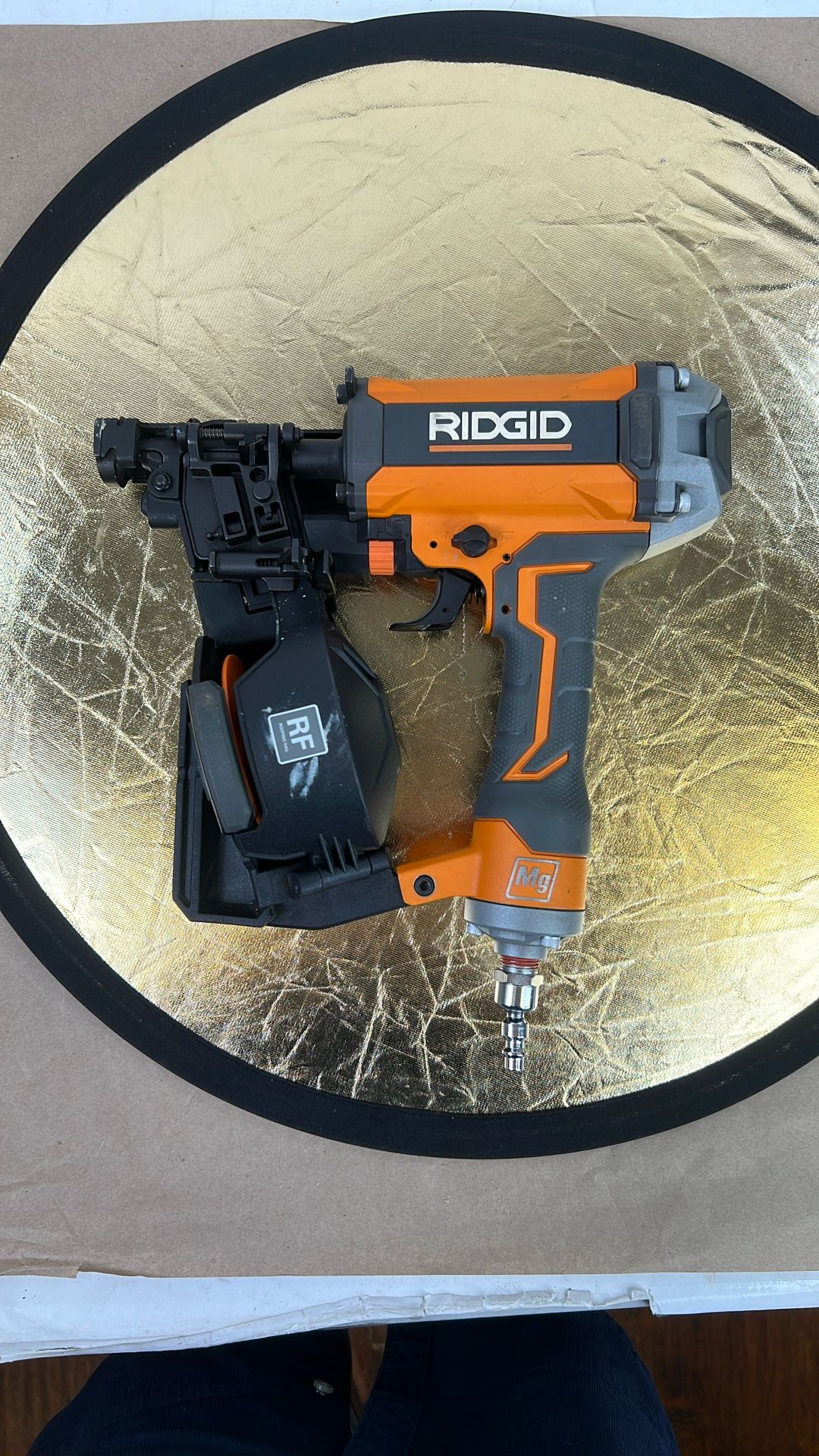 Used Ridgid Roofing Coil-Nailer R175RNF