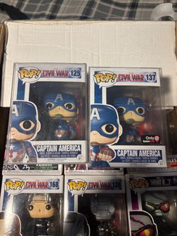 Captain America Funkos