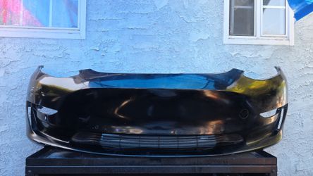 2017-2023 TESLA MODEL 3 FRONT BUMPER COVER/ GRILL AND SENSORS OEM