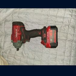 Craftsman Brushless 1/2" Impact With 4.0ah Battery