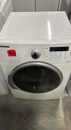 Samsung Front Load Dryer – Steam & Sensor Dry, White