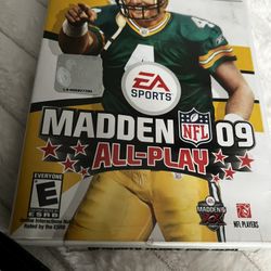 Madden NFL 09: All-Play (Nintendo Wii) Complete VIDEO GAME