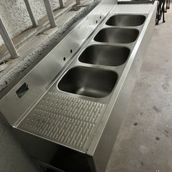 STAINLESS STEEL BAR SINK