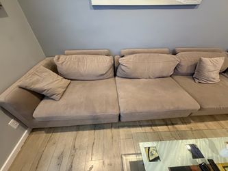 Comfy sofa size in description