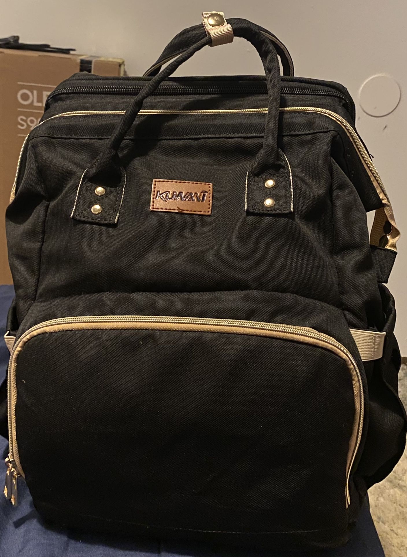 Diper Bag Backpack With Changing Station
