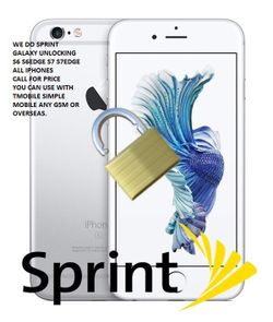 We do sprint phones unlocking