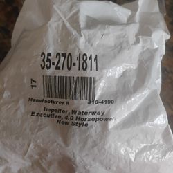 Waterway 4 HP Impeller   35-(contact info removed) New Style