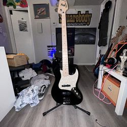 Modded Squier Bass 