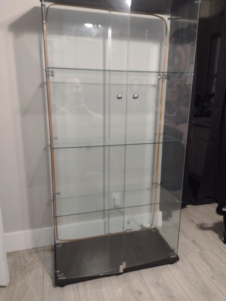 5'6 Glass Display Case 