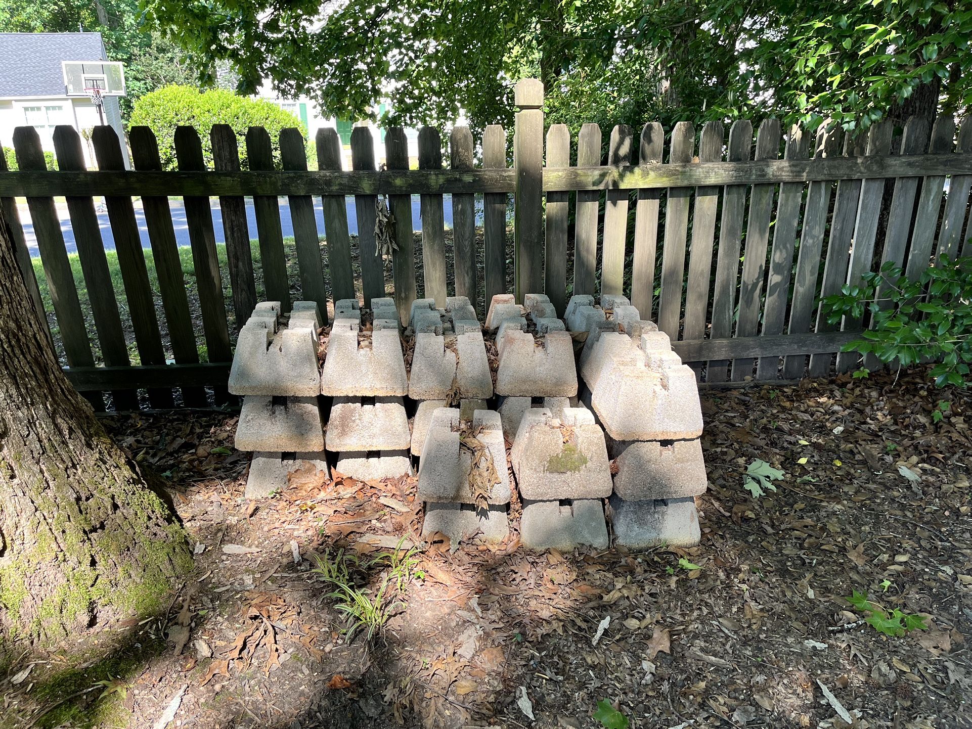 Deck Cinder Blocks