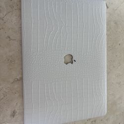 Snow Faux Crocodile MacBook Case For MacBook Pro  16” (2019-2020)