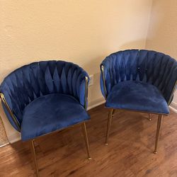 Two Blue Chairs 