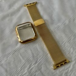 Apple Watch Magnetic Band & Case 38mm 40mm Series 1-2-3-4-5-6 Gold