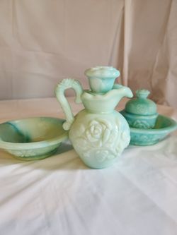 Avon Vintage Milk Glass