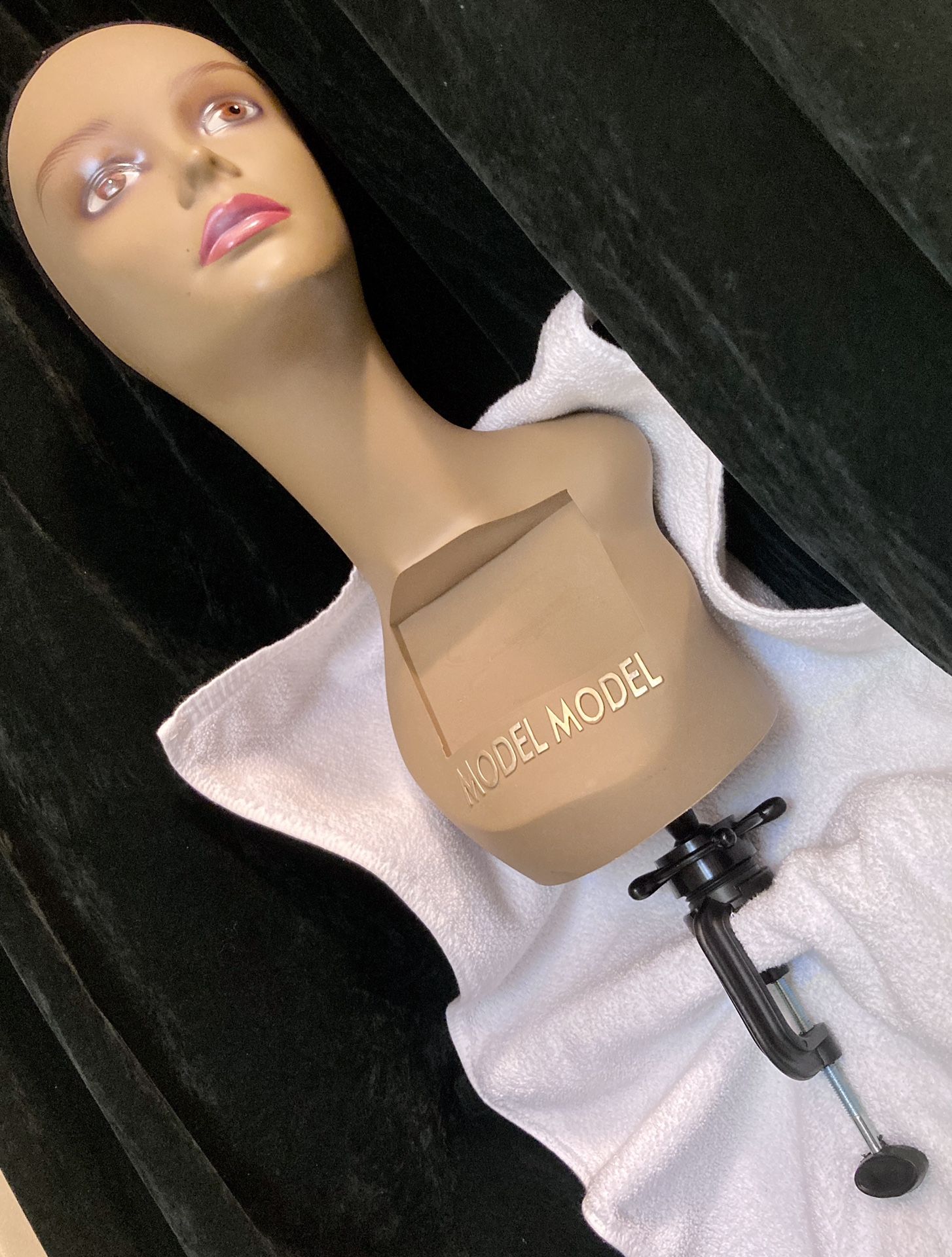 Mannequin Wig Head Model & Stand