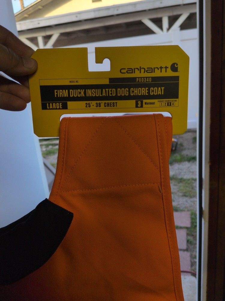 Carhartt Firm Duck Insulated Dog Chore Goat - LARGE