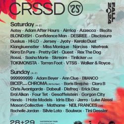 CRSSD SAT + SUN (2 Day Passes)