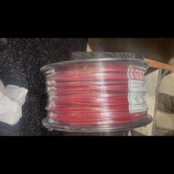 #8 Stranded Red. Copper Wire 