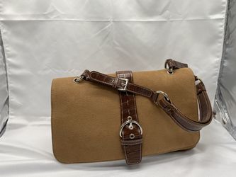 Brown Suede Purse