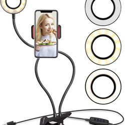 Selfie Stick With Ring Light Brand New 