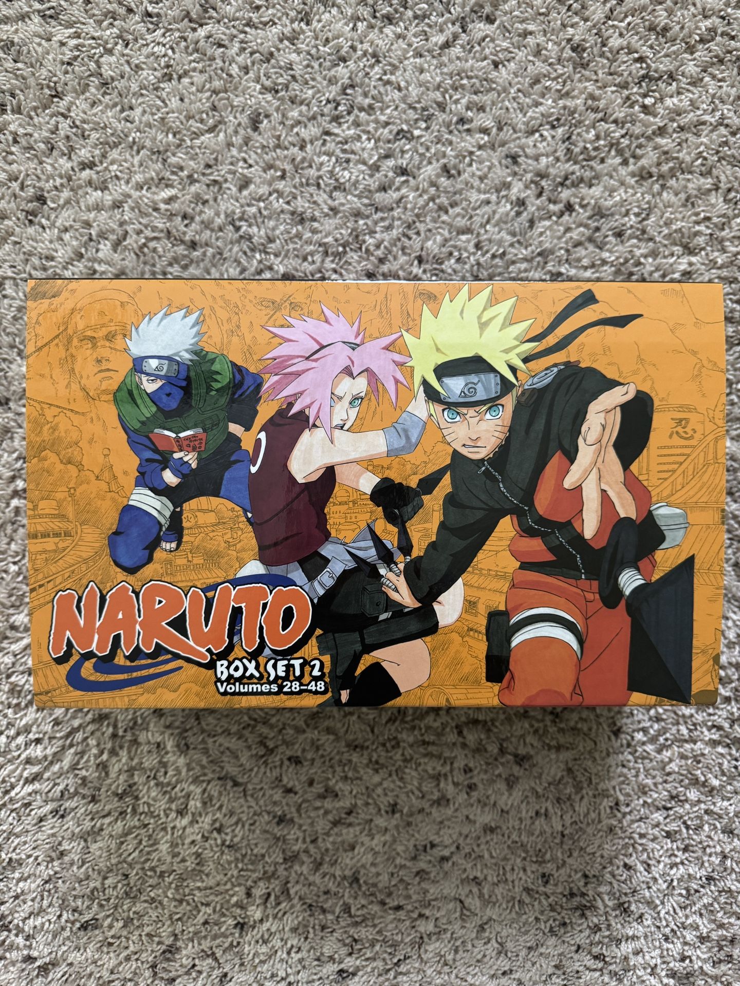 Naruto Box Set Two — Volumes 28-48