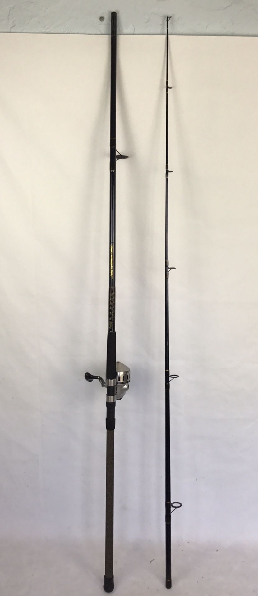 ANDE Tournament 2 PC Surf Fishing Rod 12' + ZEBCO 888 Magnum Drive Spinning Reel