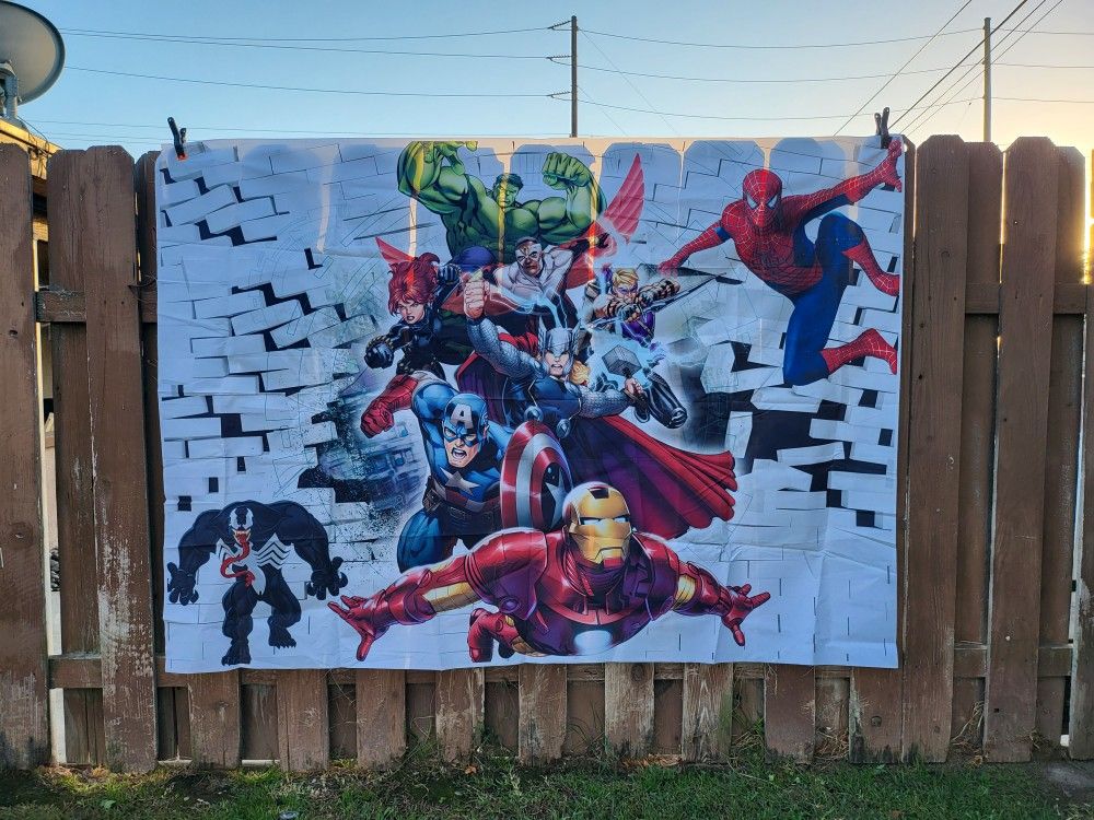 Avengers Backdrop 