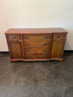 Vintage Solid Wood Buffet / Sideboard / Dresser