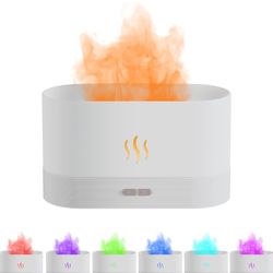 Essential Oil Diffuser. Flame Aroma Diffuser Air Humidifier. Aromatherapy. Night light. Gifts (brand new)