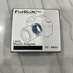 Fotodiox lens mount adapter FD-SN(A)