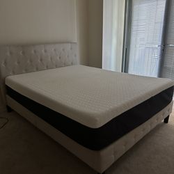 Queen Bed/matress/frame