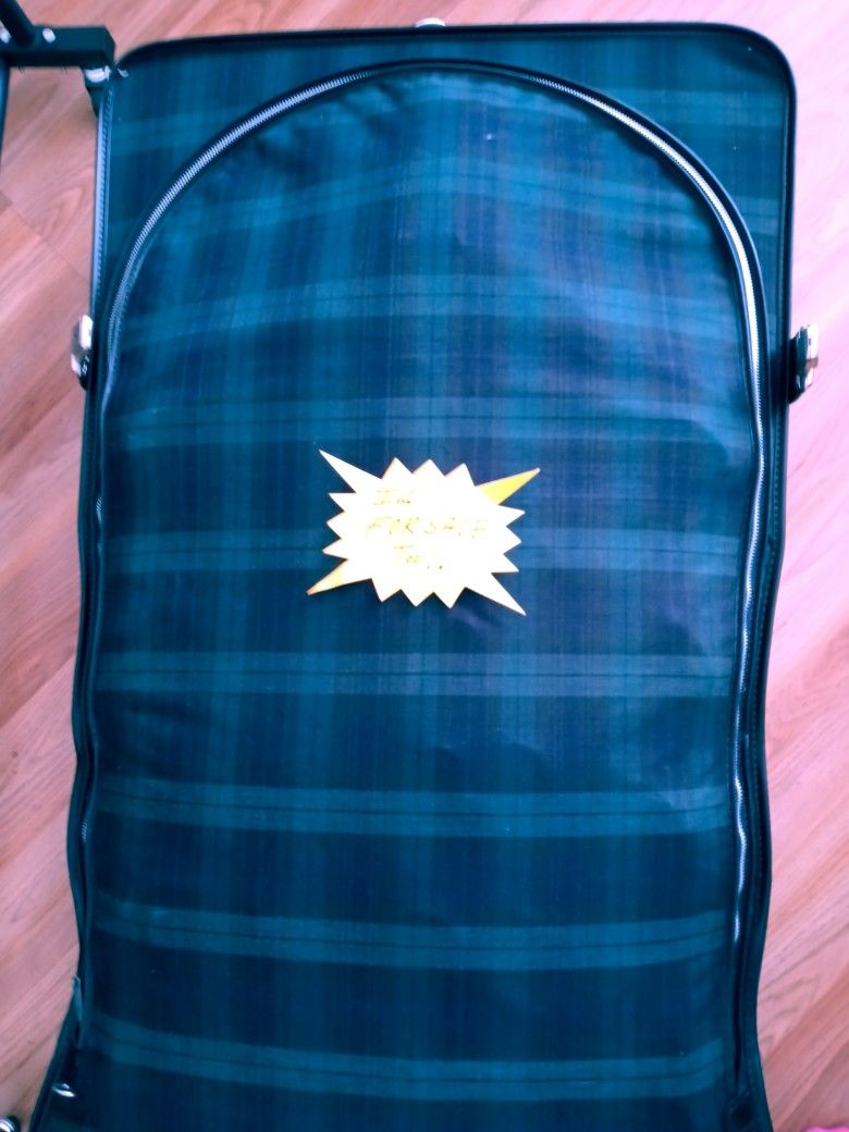 Vintage Mad Men-esque Hanging Suitcase $15